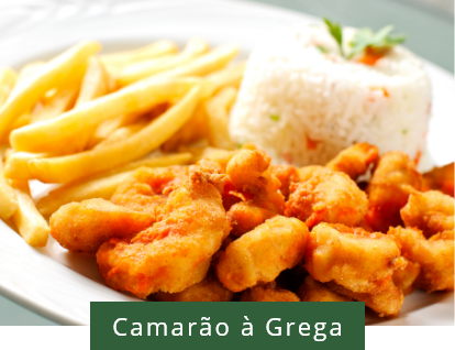 imagem ilustrativa de camarão a grega